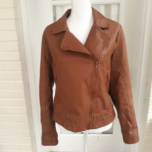 Universal Thread Faux Leather Jacket Large